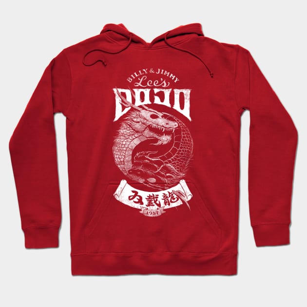 Lee's Double Dragon Dojo Hoodie by JangoSnow